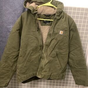 Carhartt Womens green jacket L